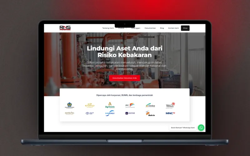 WordPress - Rebuild HydrantSystem.co.id dari Nol