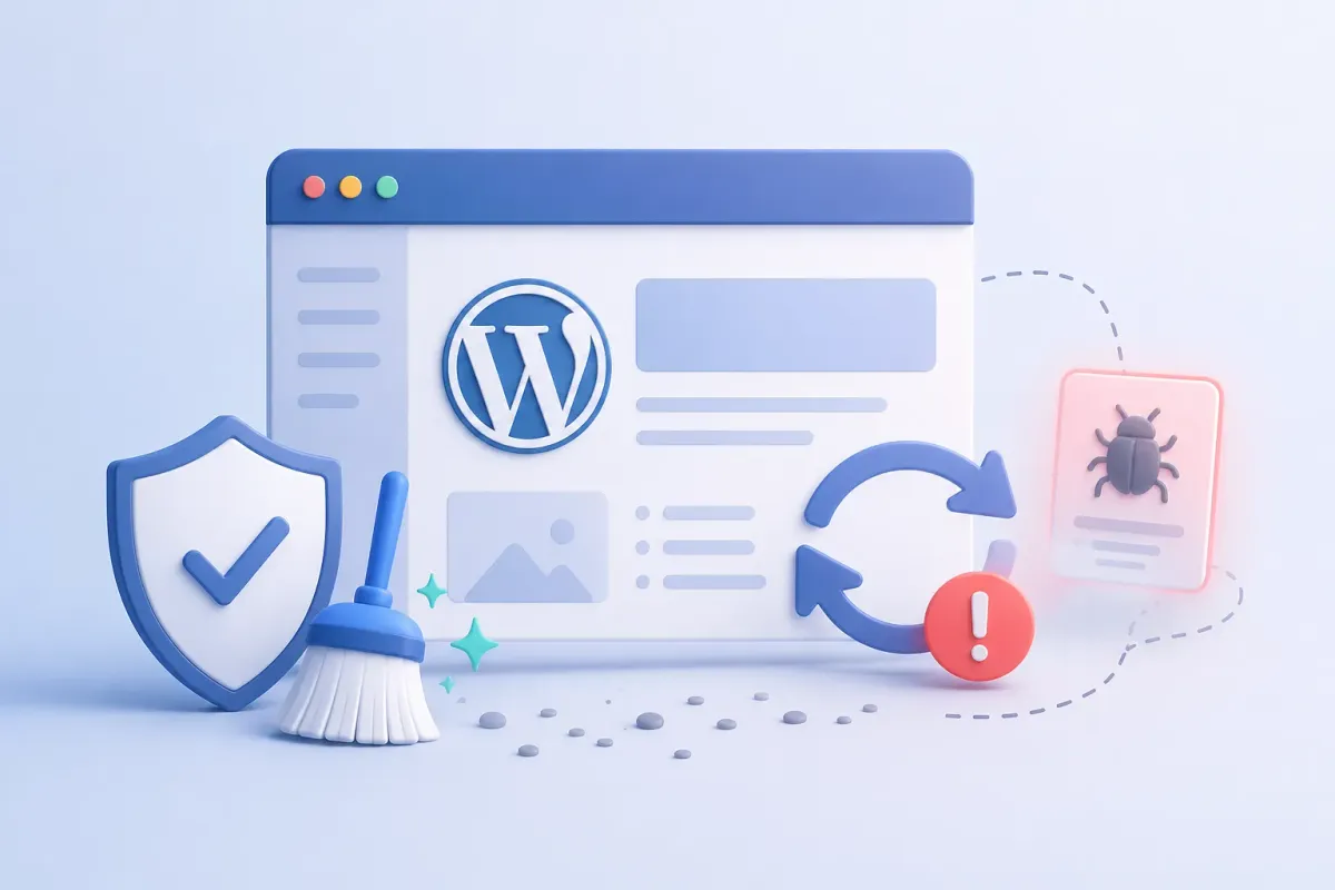 Website WordPress terkena malware dan infeksi kambuh setelah dibersihkan